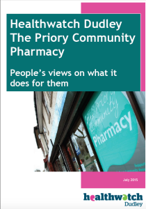 Priory Pharmacy Report Cover